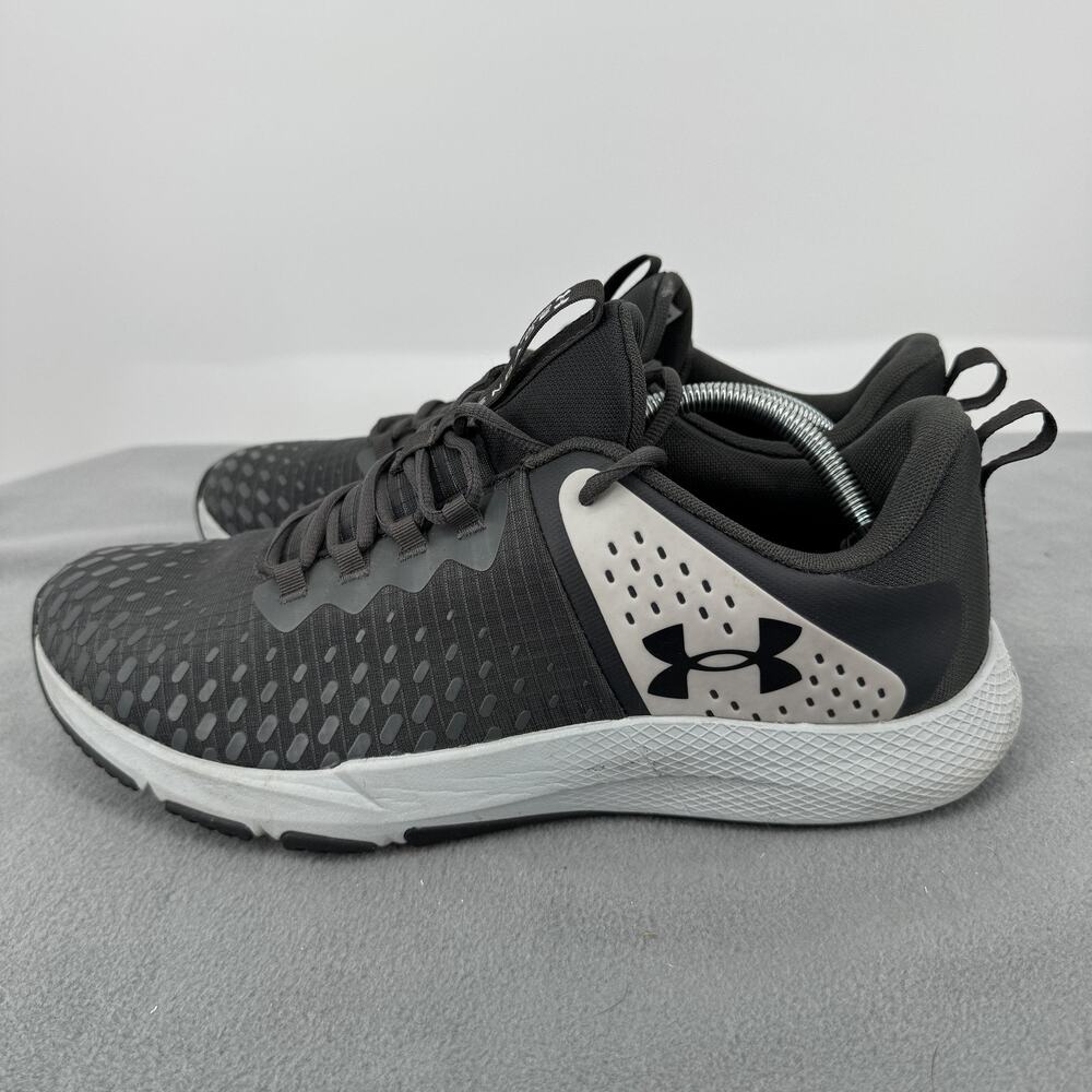 Under Armour Charged Engage Shoes Mens Size 12.5 Black Training 3025527-100‎